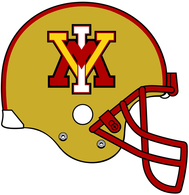 VMI Keydets 0-Pres Helmet Logo iron on transfers for T-shirts